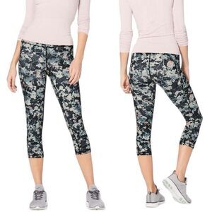 Lululemon Speed Up Crop 21" Spring Bloom Multi Size 6 Luxtreme Pockets PRISITNE